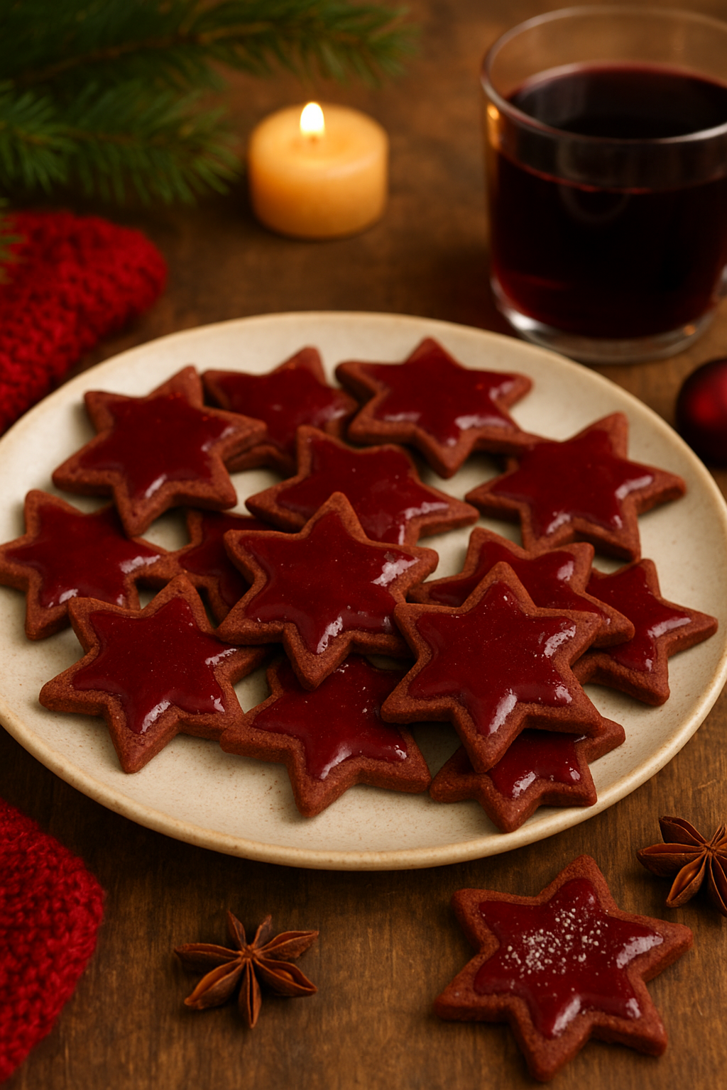 Glühwein-Plätzchen