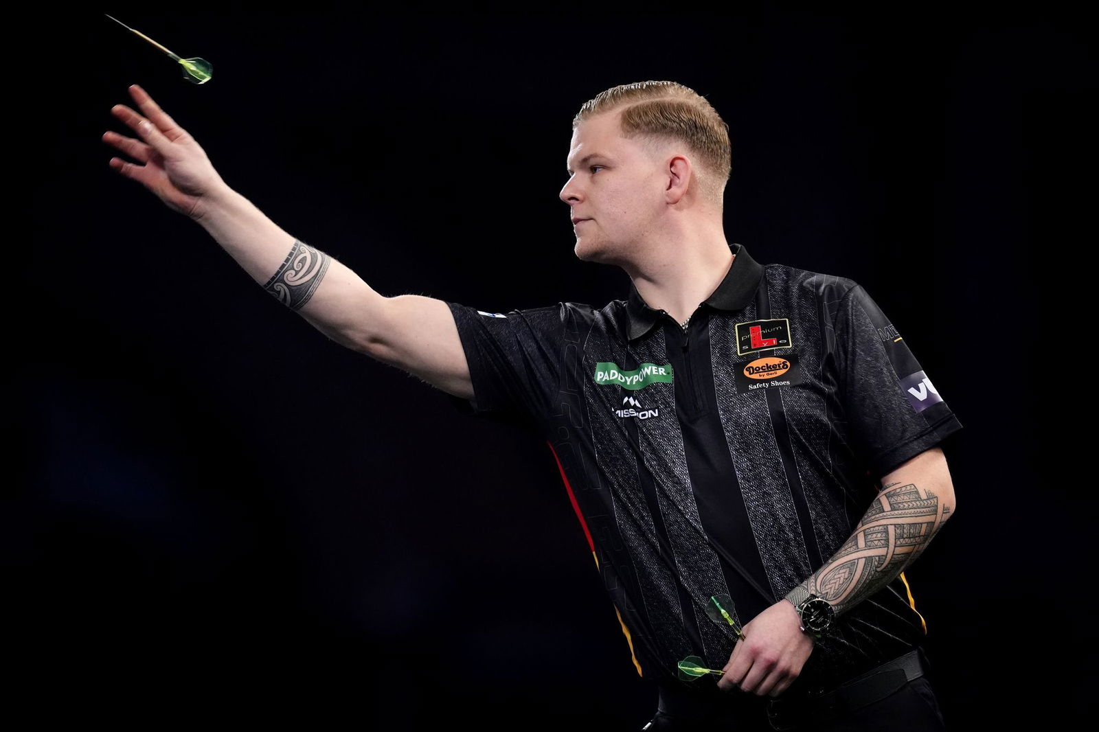 Mike De Decker kritisierte das Publikum im Alexandra Palace