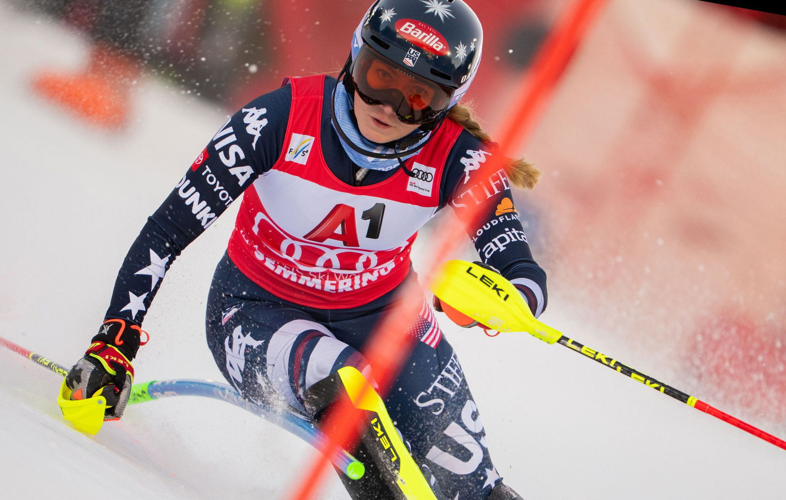 Mikaela Shiffrin feierte im Slalom von Semmering ihren 106. Weltcup-Sieg.