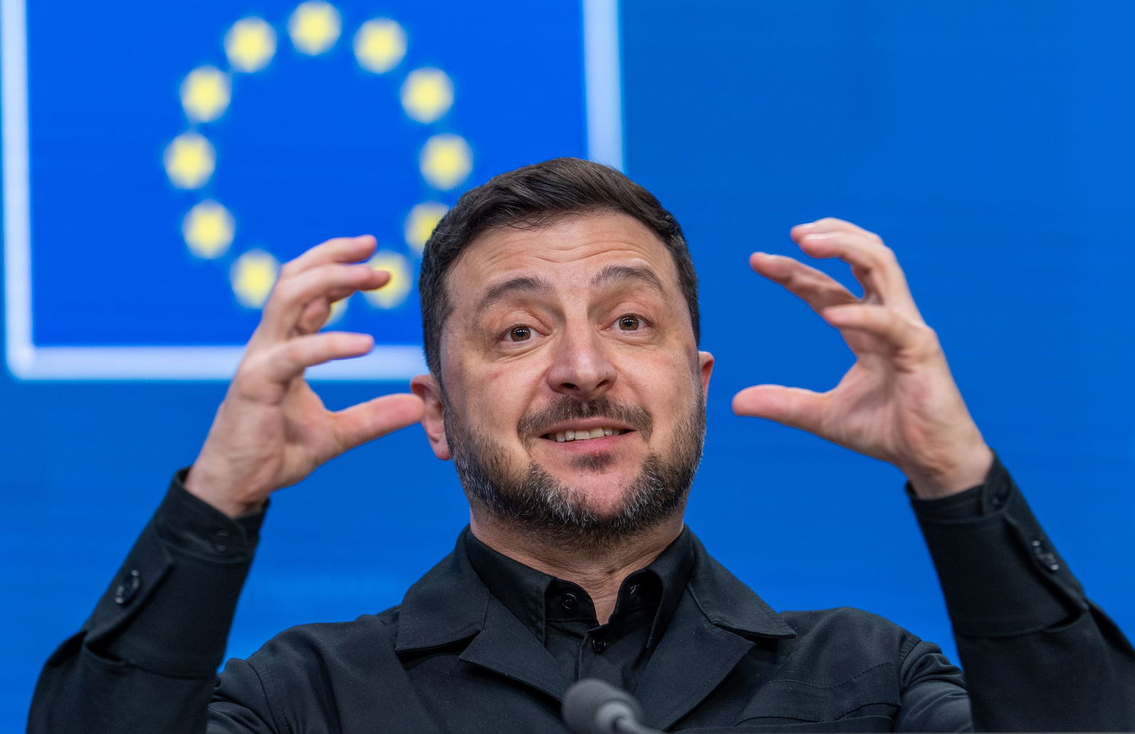 Drängt auf eine schnelle Entscheidung für Geld für sein Land: Der ukrainische Präsident Wolodymyr Selenskyj.