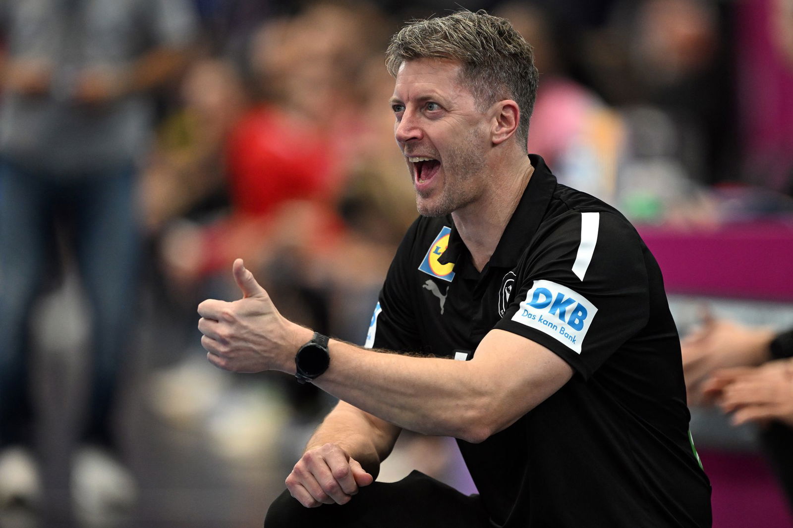 Handball-Bundestrainer Markus Gaugisch ist auch Deutschlehrer an einem Gymnasium. 