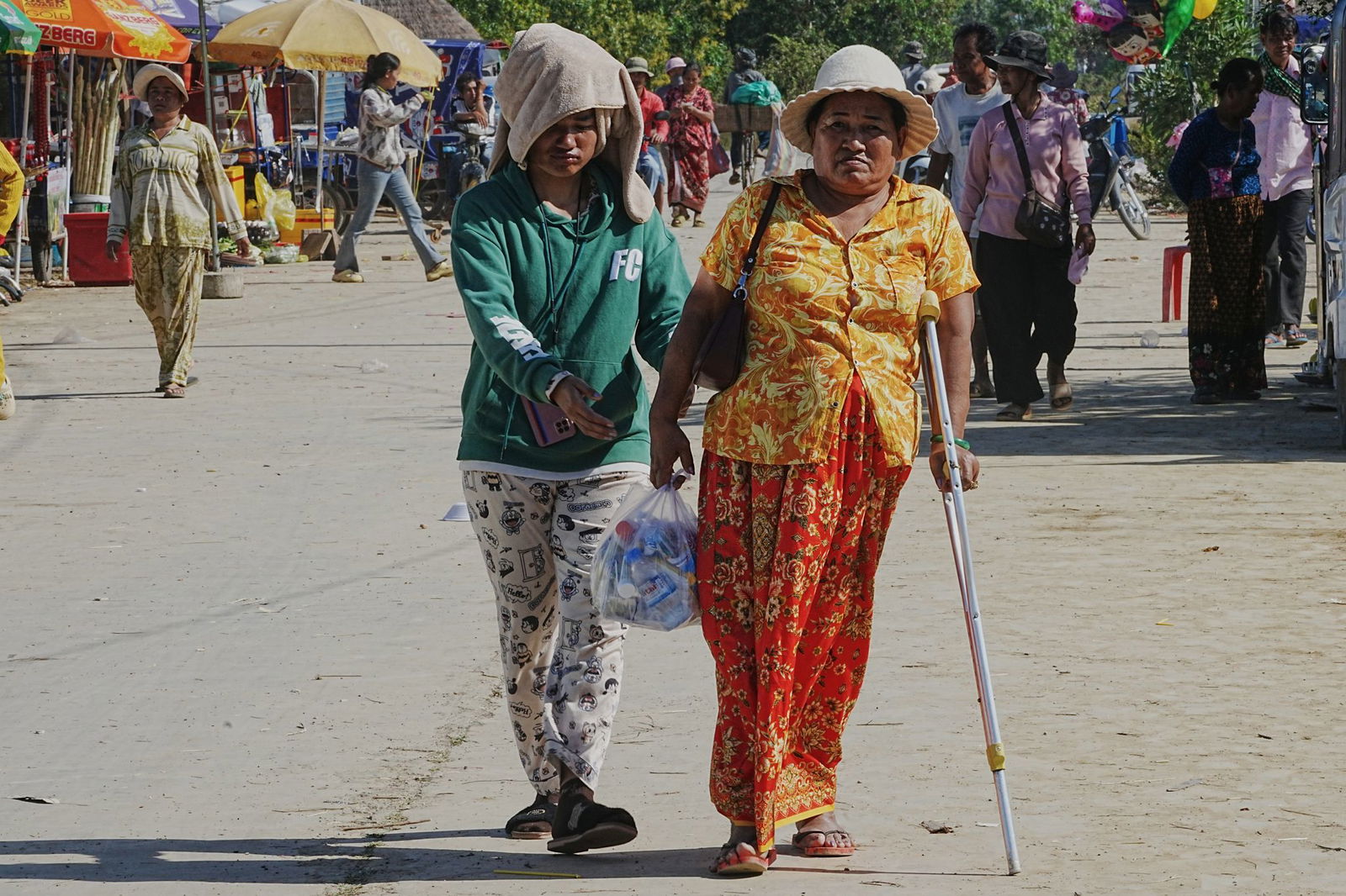 Hunderttausende Bewohner der Grenzregion wurden in die Flucht getrieben.