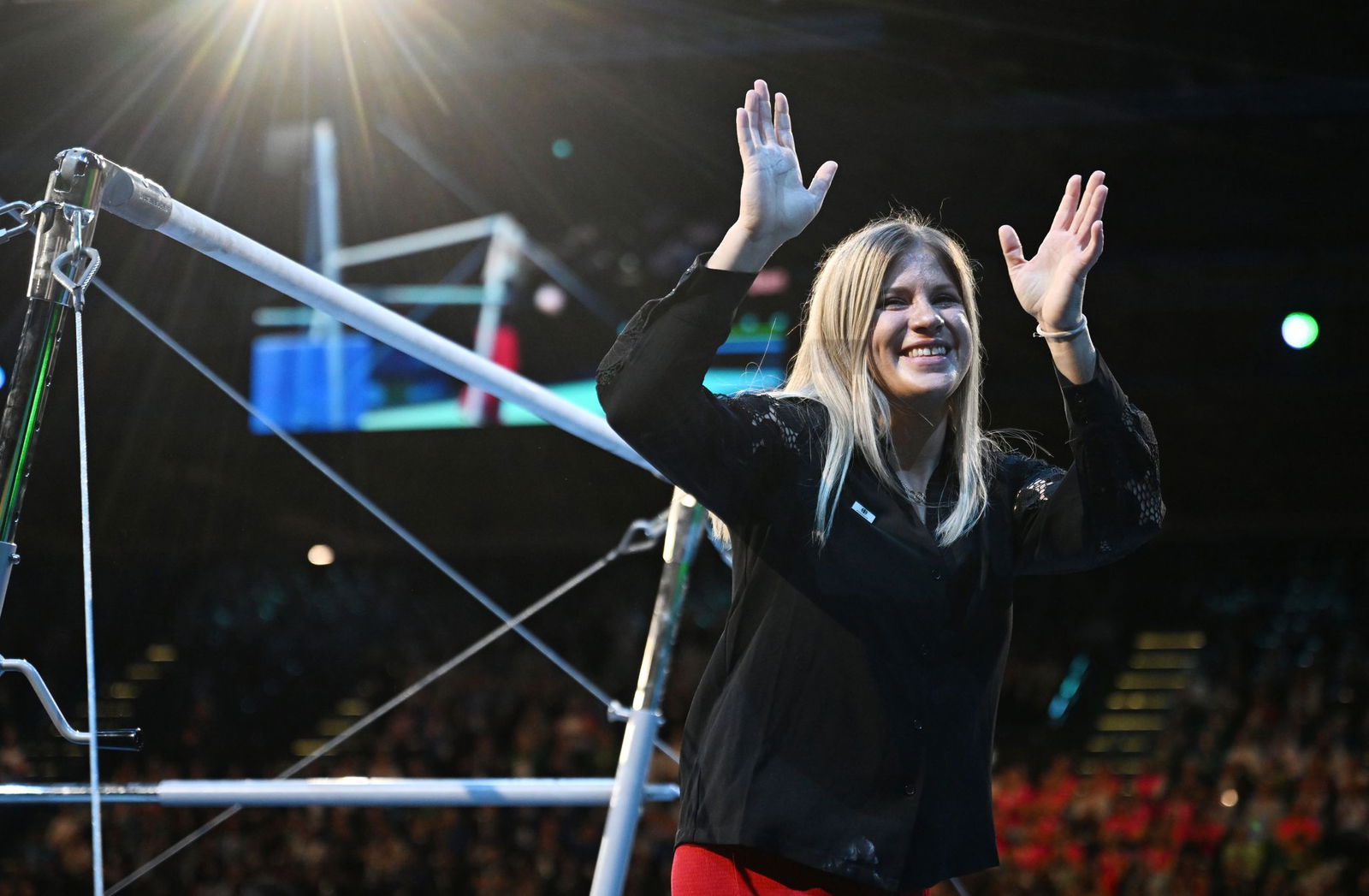 Die frühere Spitzenturnerin Elisabeth Seitz wurde im Oktober zum ersten Mal Mutter. (Archivbild)