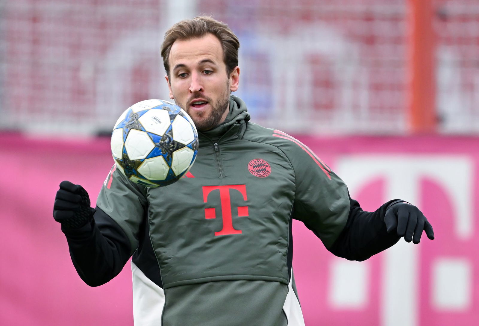 Harry Kane beim Training. Gegen Sporting wird der Torjäger wieder starten.