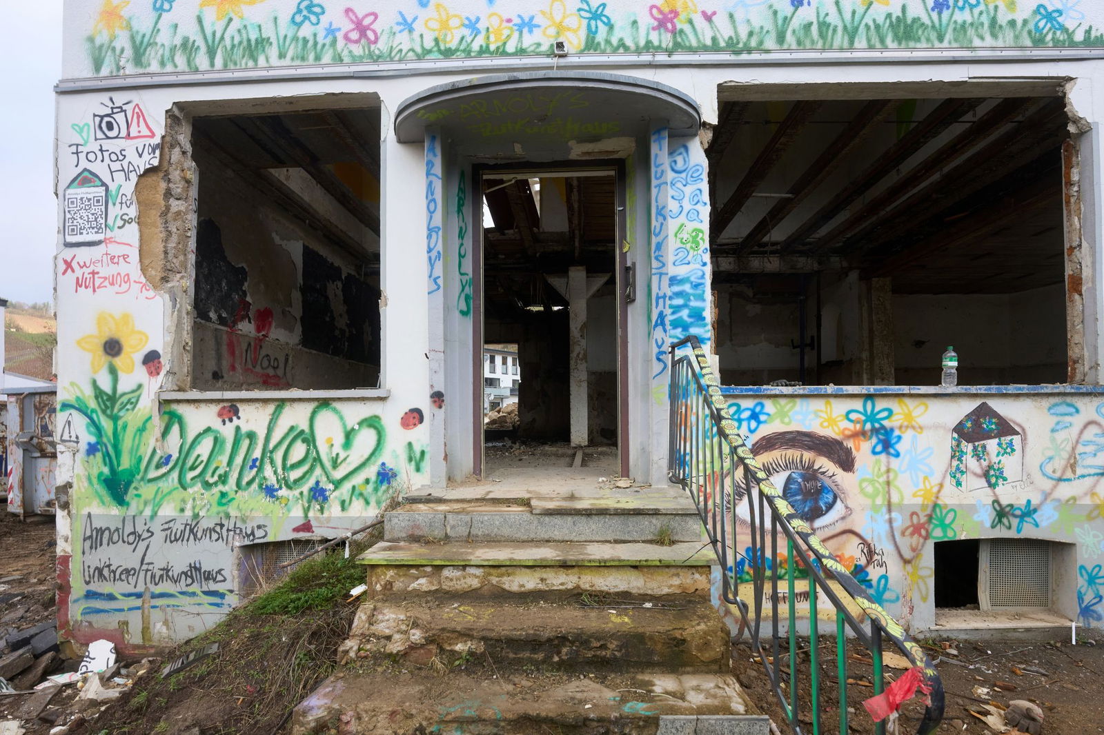 Blumen als Zeichen der Hoffnung.