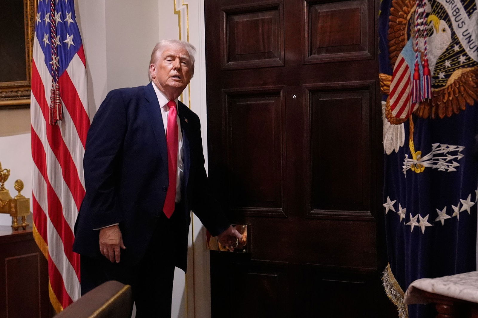 Trump lobte das jüngste Treffen in Moskau. 