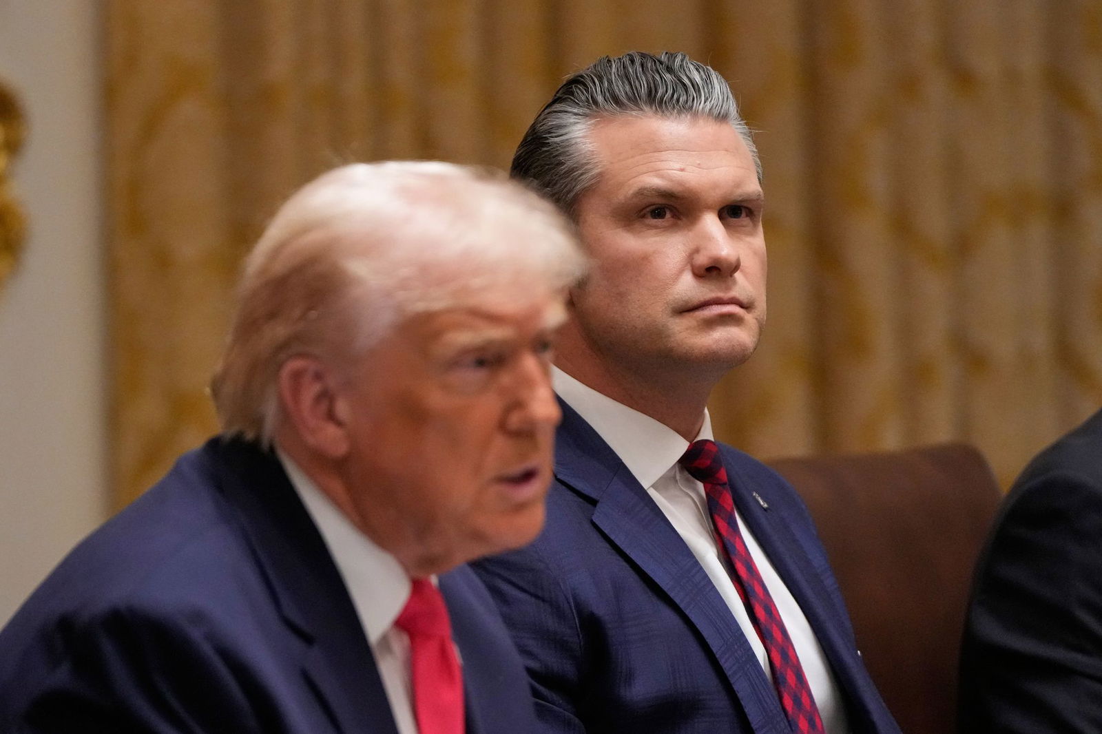 US-Präsident Donald Trump helfe gerne Ländern, die sich selbst helfen würden, sagte Pentagon-Chef Pete Hegseth. (Archivbild)