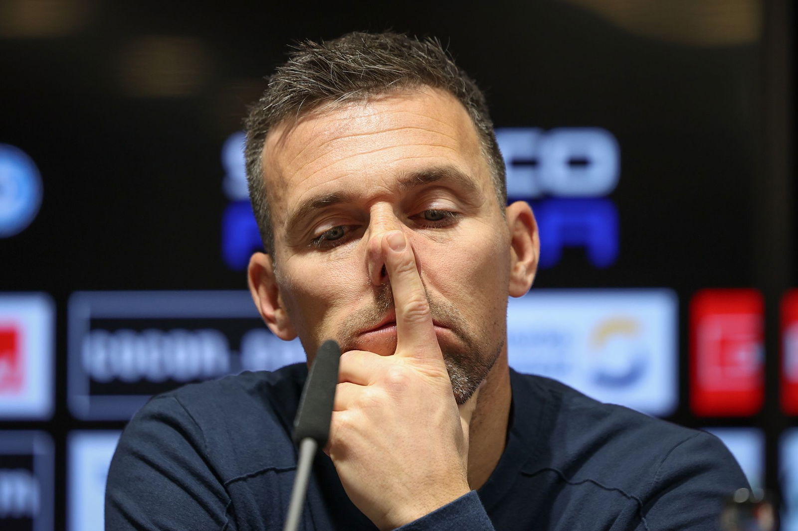 Christian Eichner erlebt eine emotionale und schwierige Woche als KSC-Coach.