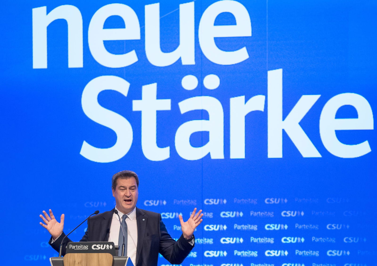 Im Januar 2019 wurde Markus Söder erstmals zum CSU-Chef gewählt. (Archivbild)
