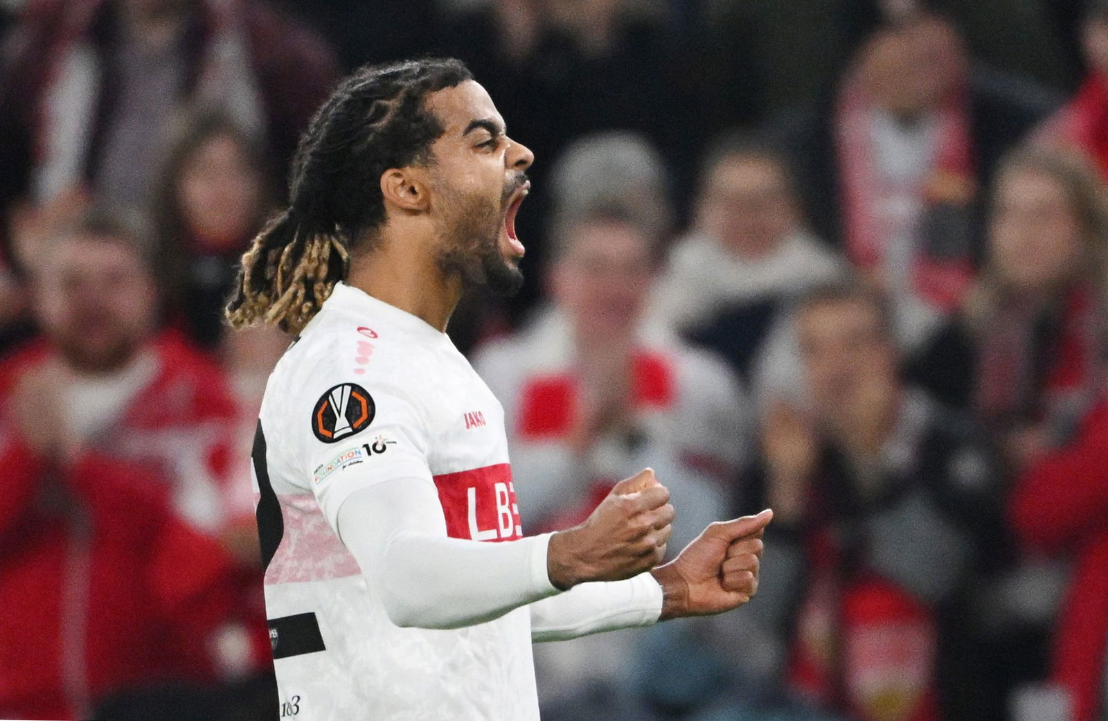 Gegen die Bayern kassierte er noch Rot, nun war er Torschütze: Lorenz Assignon.