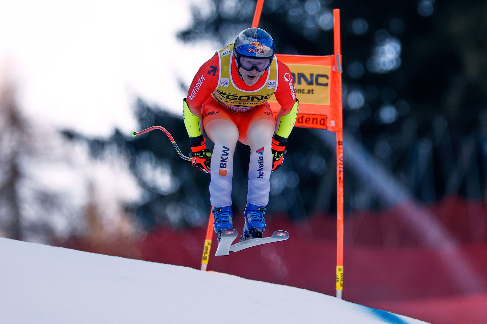 Der Schweizer Marco Odermatt musste sich diesmal mit Platz zwei begnügen.