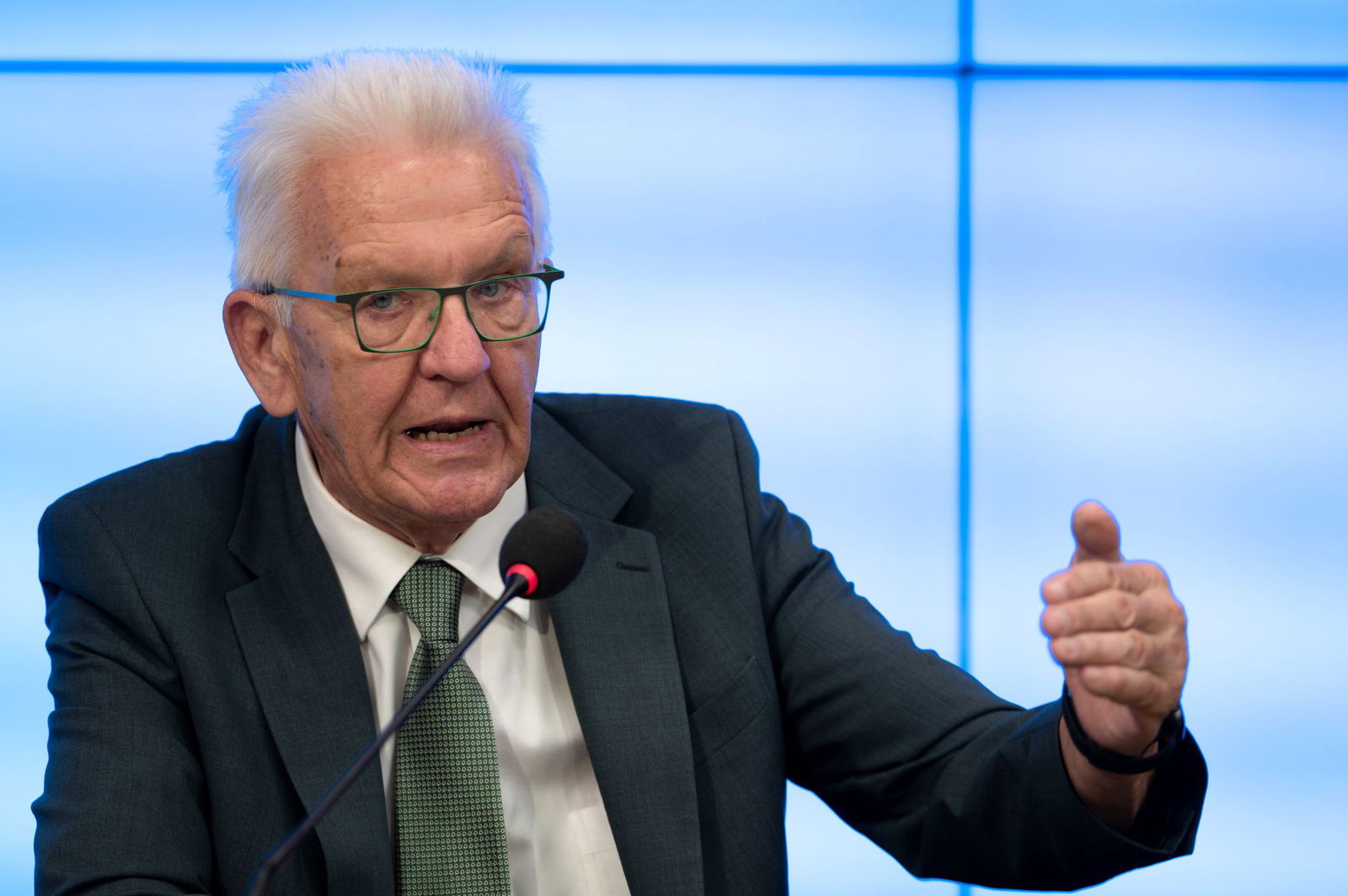 Kretschmann war schon immer wichtig, dass seine Koalition ruhig koaliert - in Wahlkampfzeiten ein schwieriges Unterfangen. (Archivbild)