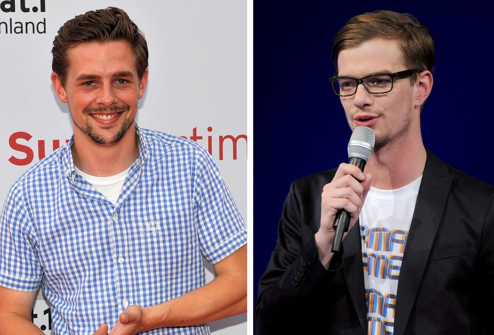 Noch im frühen Stadium ihrer TV-Karriere: Joko (r.) und Klaas. (Archivbilder)