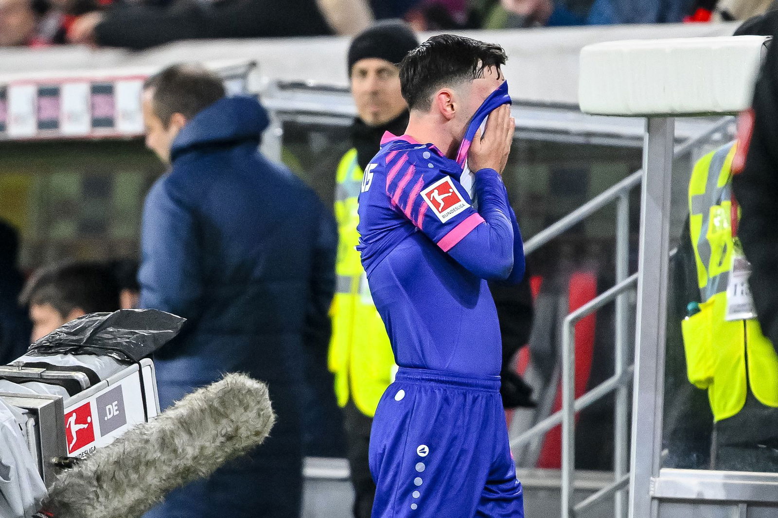 Sah nach nicht einmal einer halben Stunde die Rote Karte: Paul Nebel