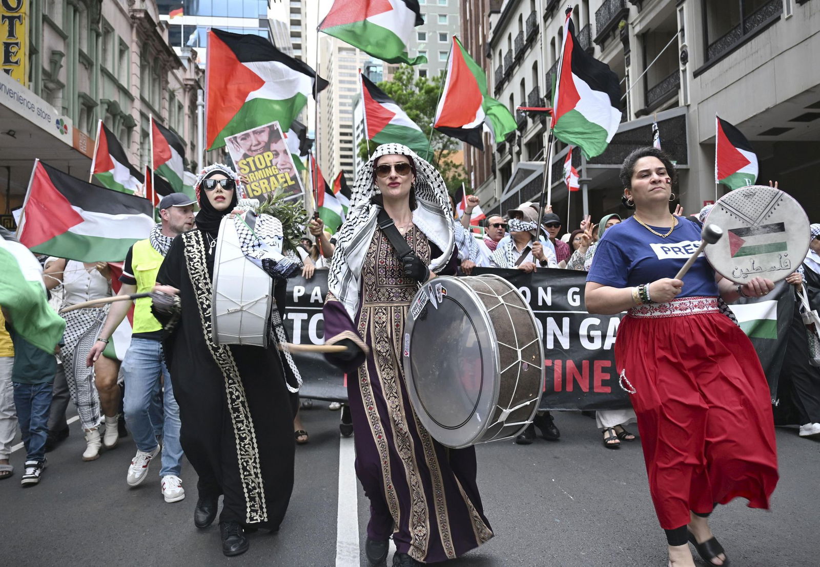 Es gab in der Vergangenheit auch propalästinensische Demonstrationen in Sydney. (Archivbild)