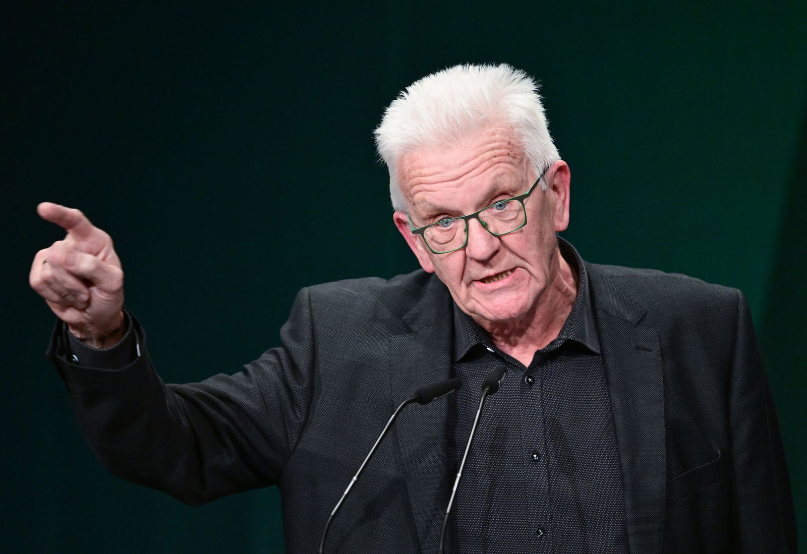 Winfried Kretschmann sieht negative Entwicklungen. (Archivbild)