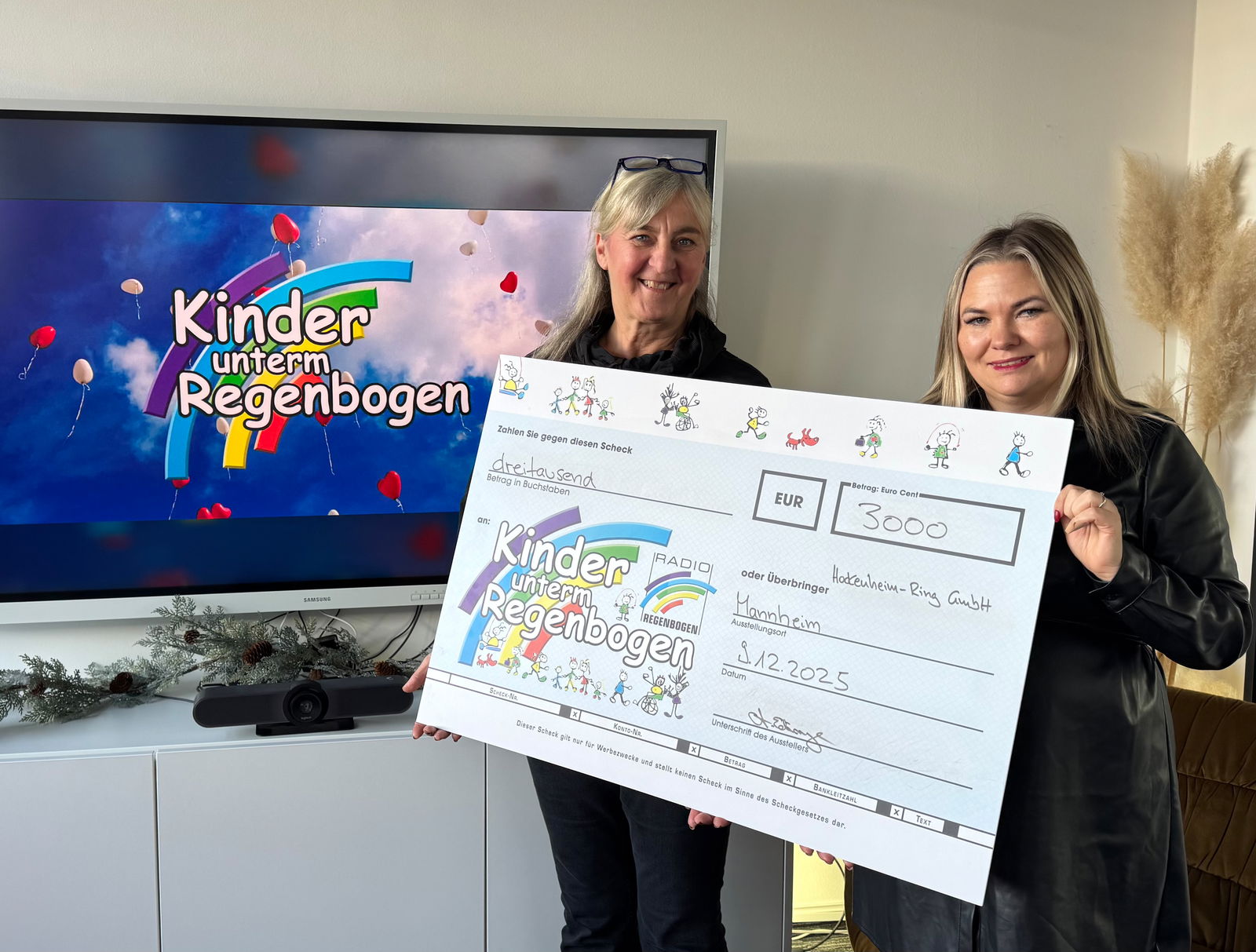 Spendenübergabe KuR Hockenheim Ring