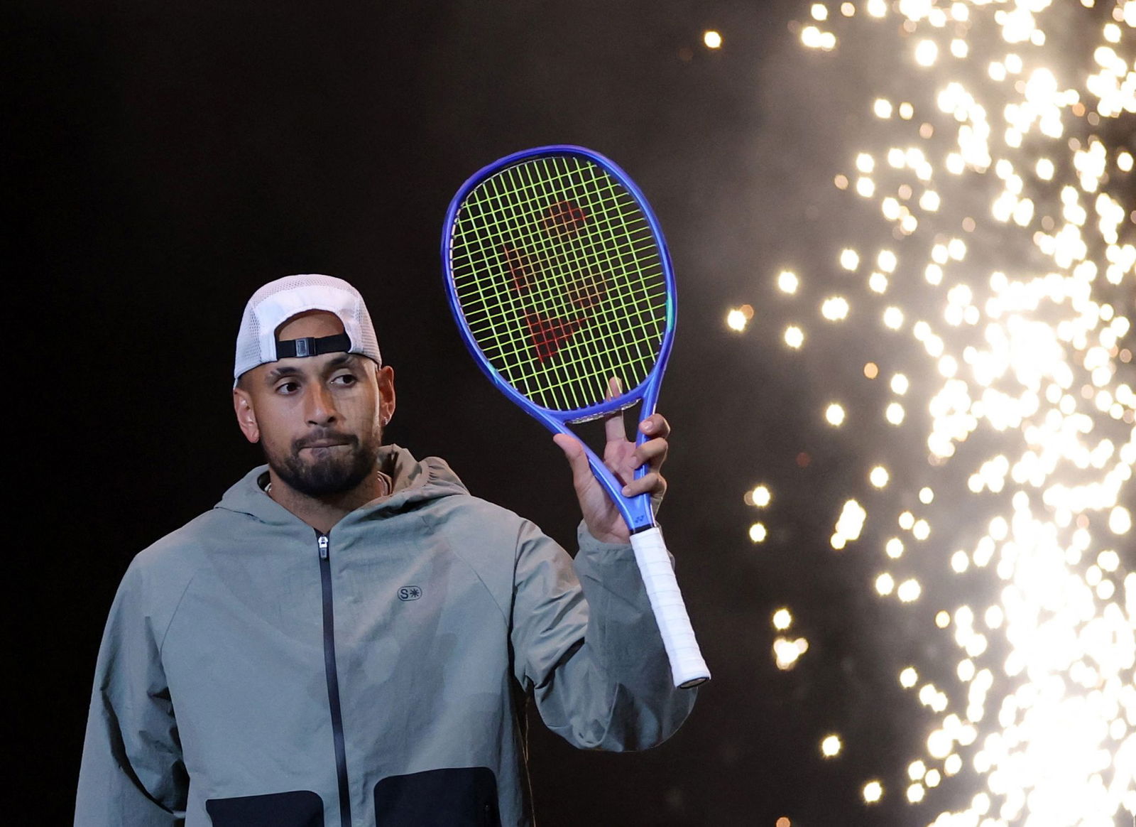 Mal wieder im Scheinwerferlicht: Tennis-Entertainer Nick Kyrgios