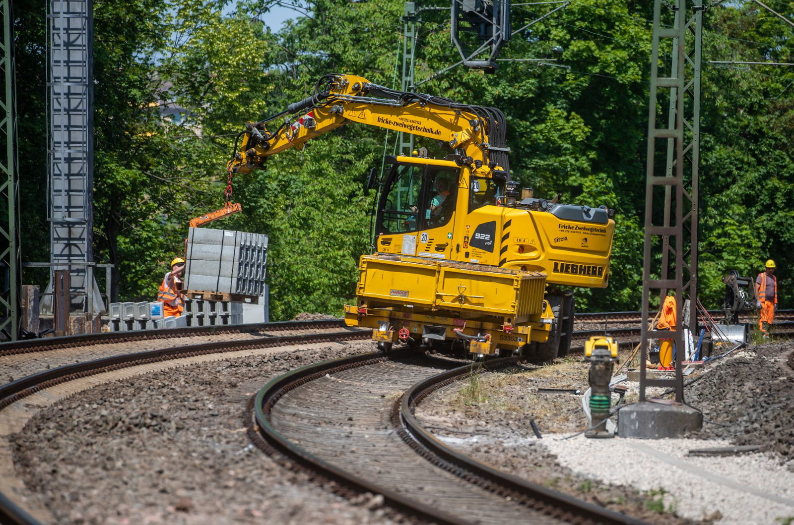 Verkehrsminister fordert bessere Infos zu Bahnbaustellen. (Archivbild)