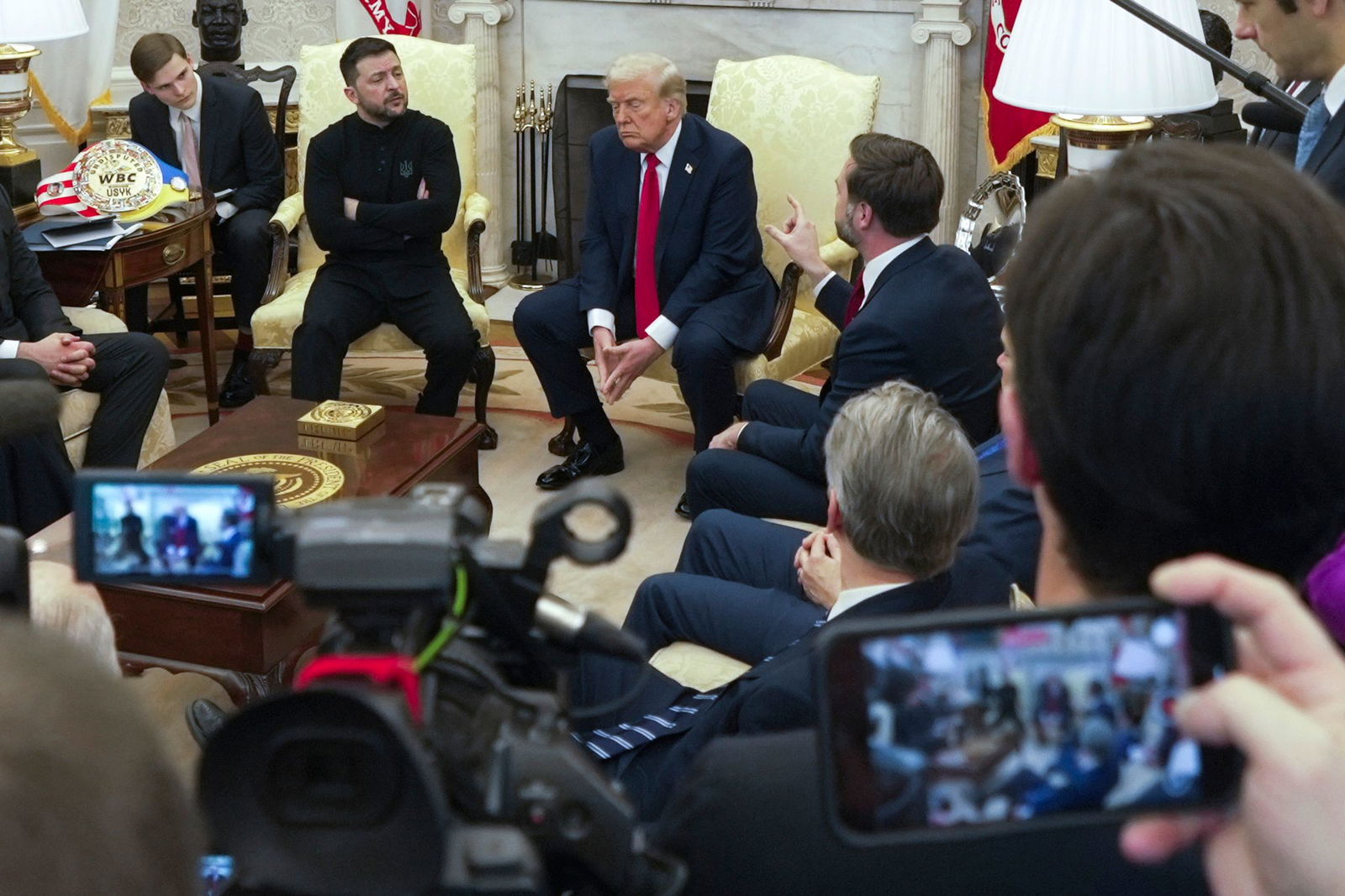 Das Treffen im Oval Office endet mit einem beispiellosen Eklat. (Archivbild)