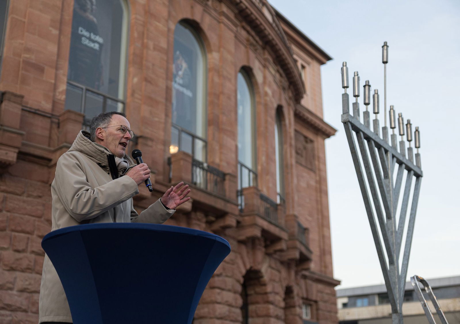 Landesinnenminister Michael Ebling hielt bei der Veranstaltung eine Rede.