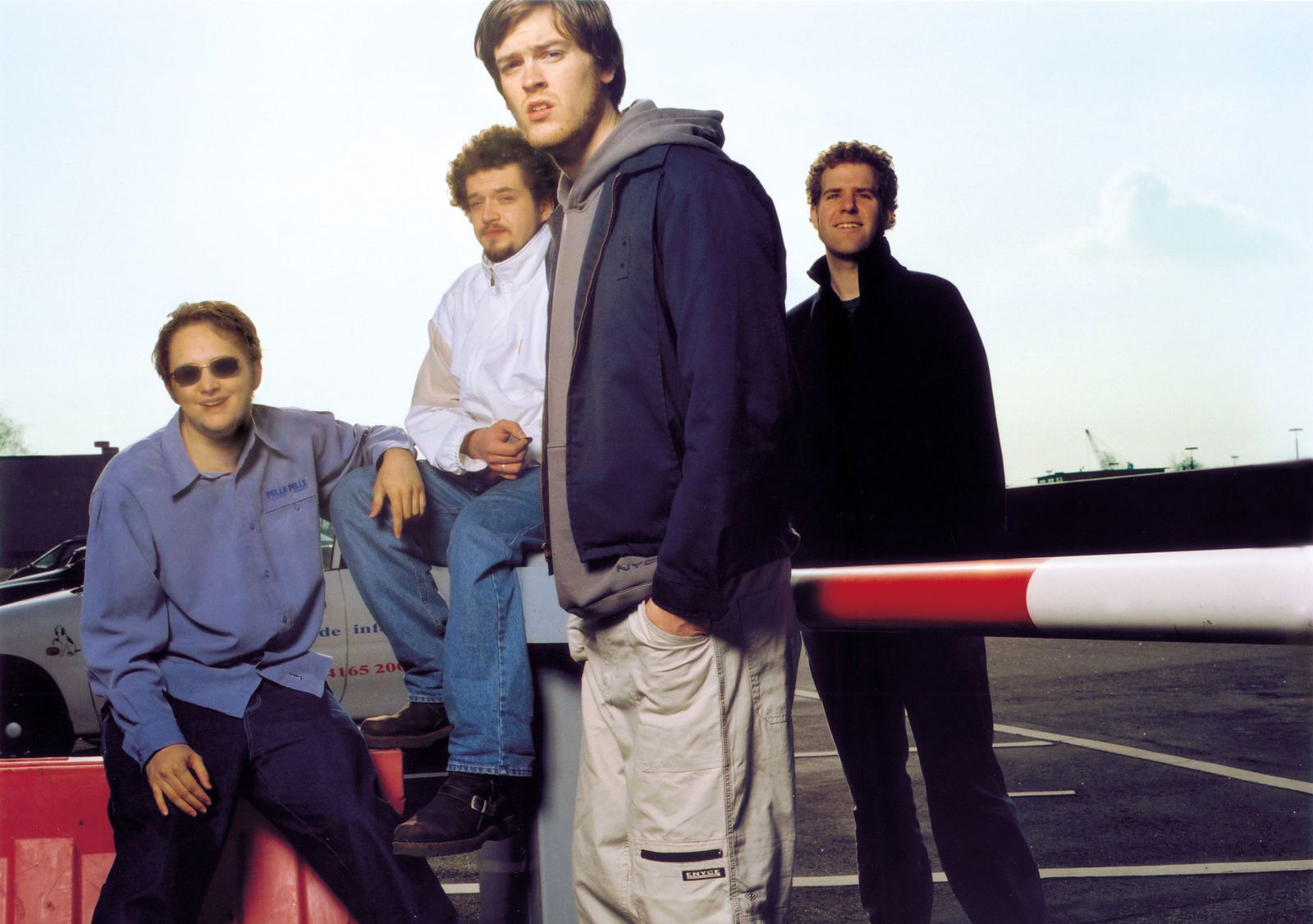 Deichkind-Mitgründer Malte Pittner (2.v.r.) ist tot.