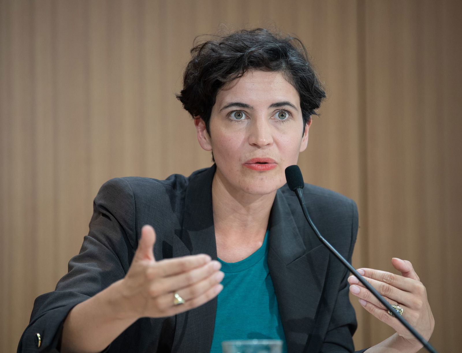 Die Geschäftsführerin von HateAid, einer Hilfsorganisation gegen Hass im Internet, Anna-Lena von Hodenberg, und ihre Kollegin Josephine Ballon sind von der US-Regierung wegen Zensur-Vorwürfen mit Einreiseverboten belegt worden.