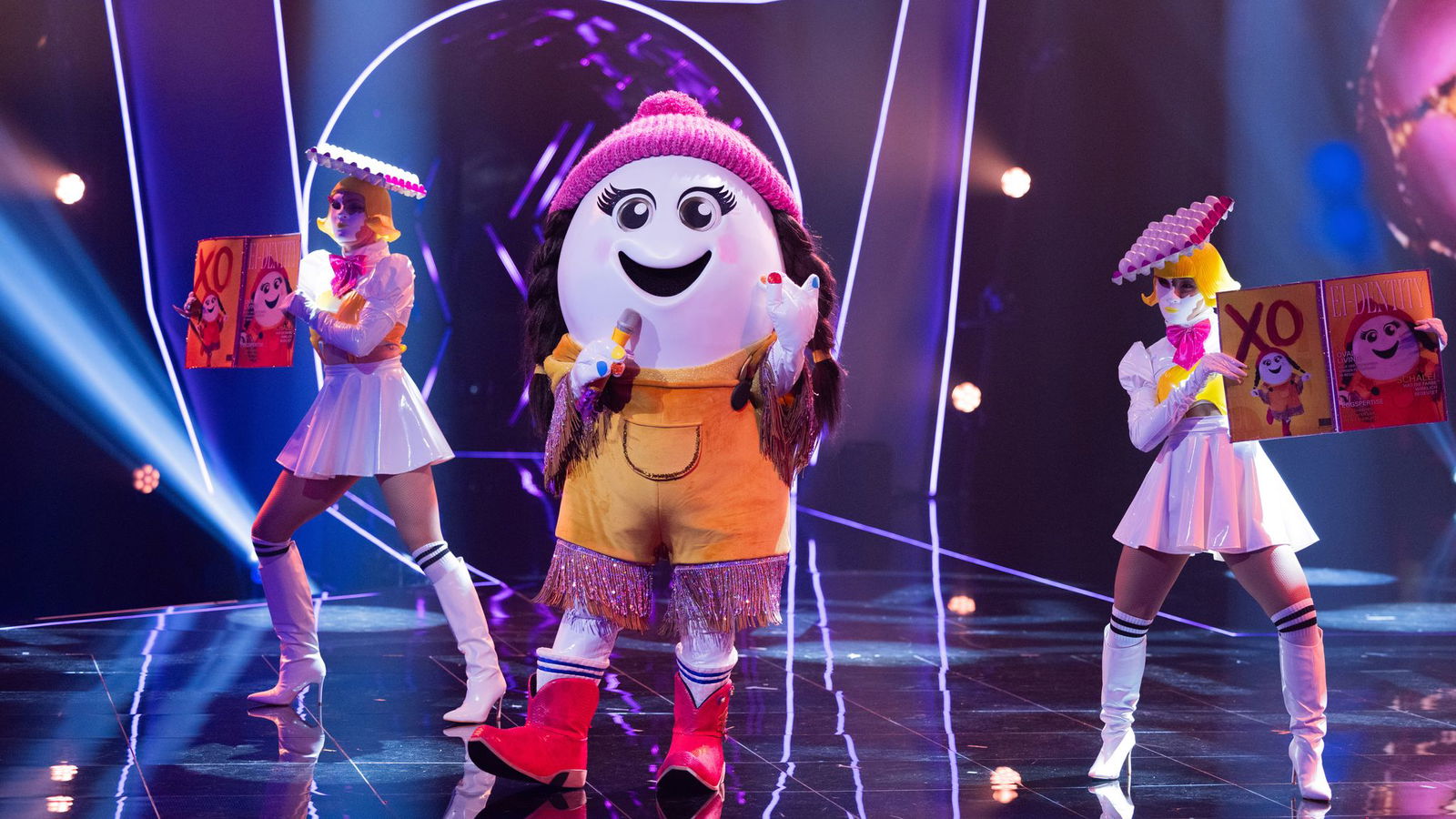 Dieser Promi hat es bis ins Finale geschafft: Das Ei namens «Eggi». 