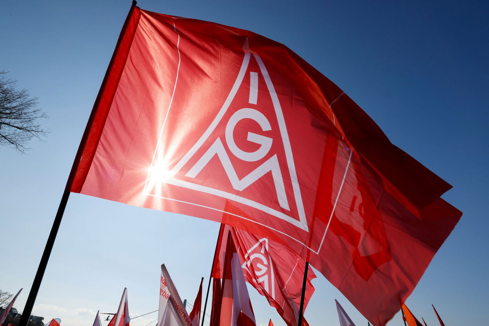 Die IG Metall verliert wegen der schwierigen Wirtschaftslage Mitglieder. 