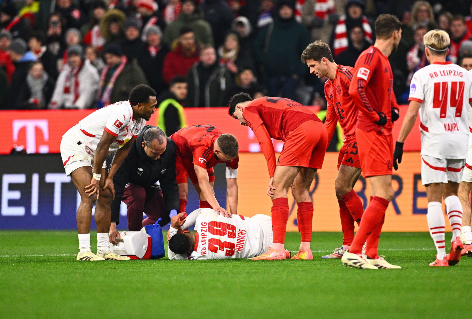 Im Spiel in München vor über einem Jahr riss sich Henrichs die Achillessehne. (Archivbild).
