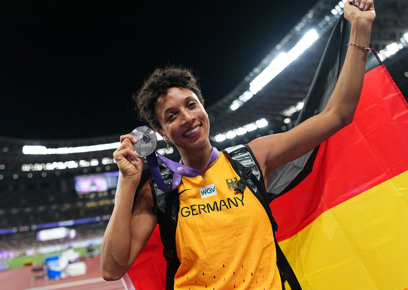 Lässt die Hallen-WM aus: Weitsprung-Star Mihambo. (Archivbild)