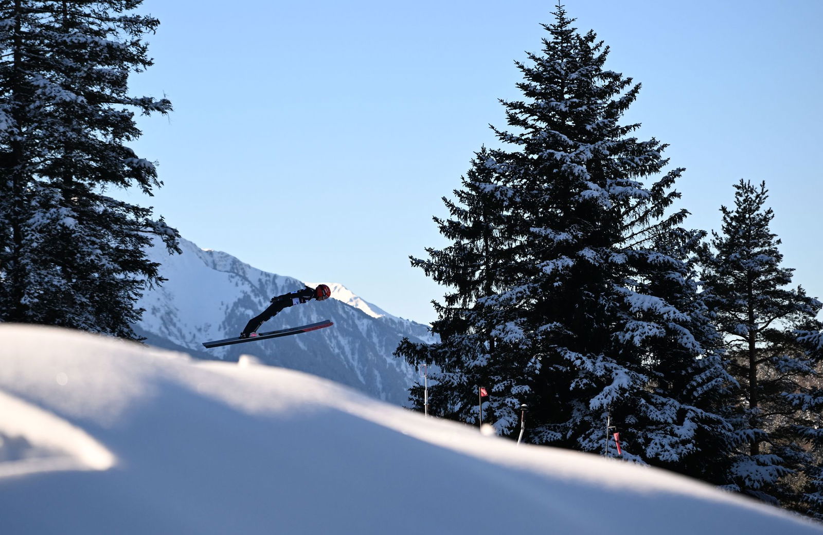 Nathalie Armbruster zeigt eine starke Leistung in Seefeld.
