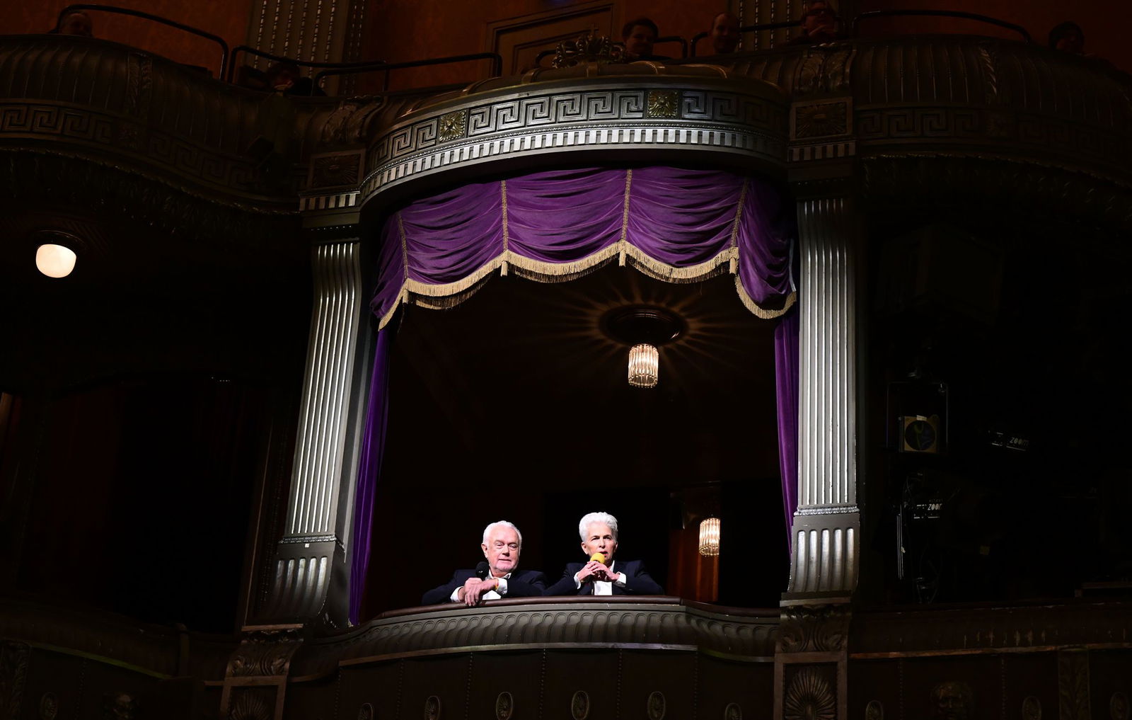 Das Publikum hatte nicht mit der Einlage gerechnet.