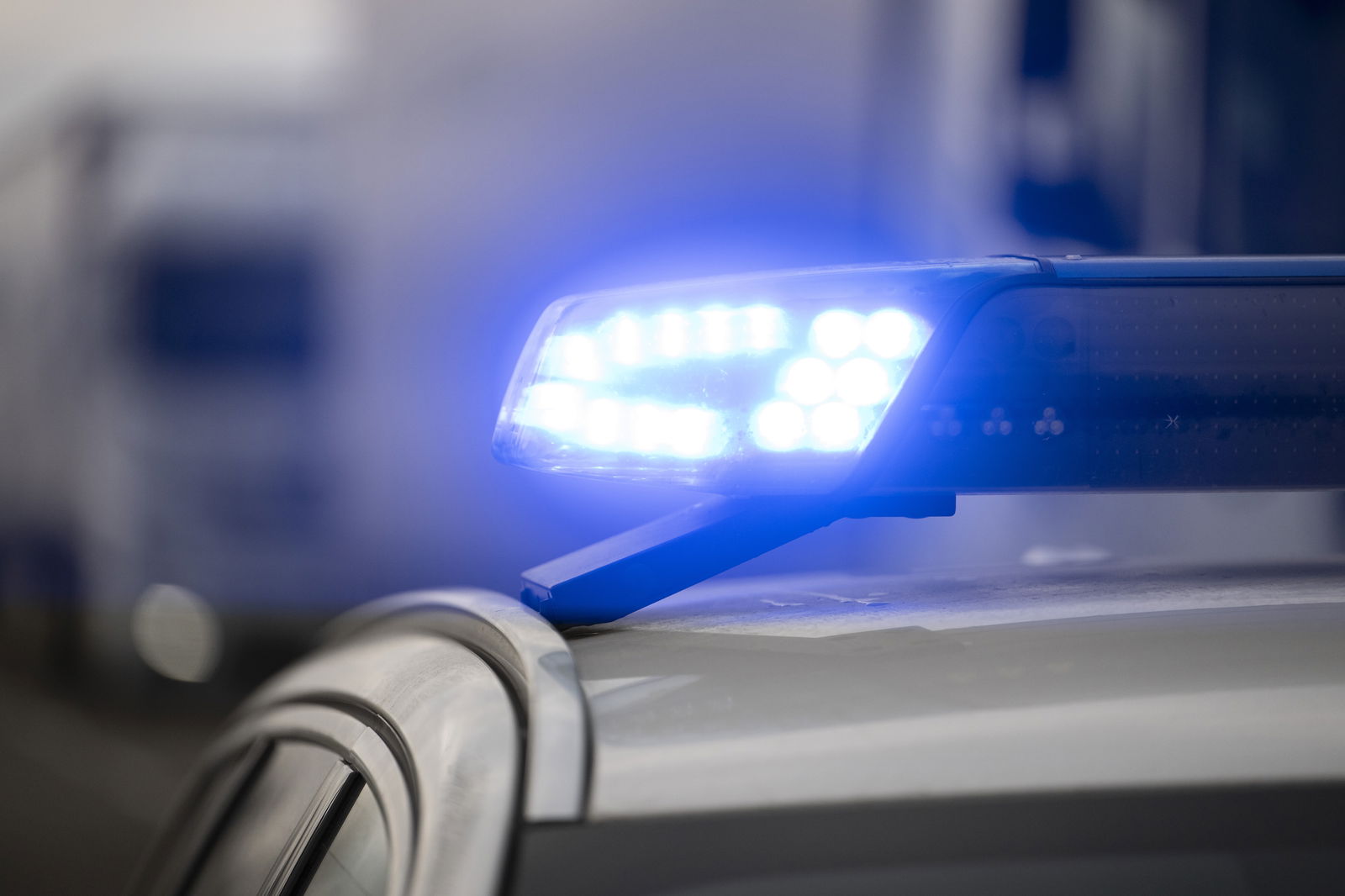 Blaulicht Polizeiwagen