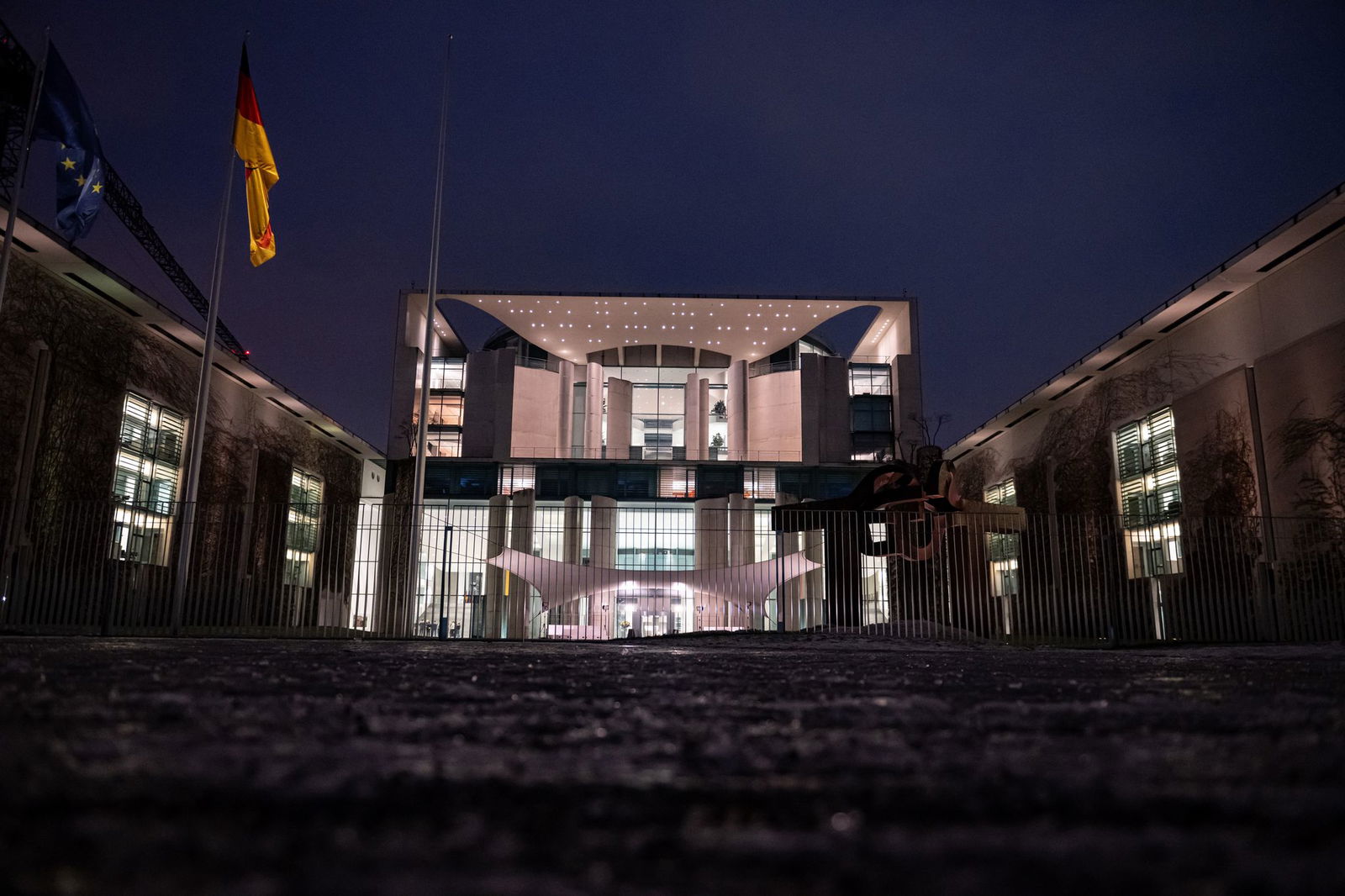 Beim abendlichen Treffen im Kanzleramt ging es auch um den Schutz vor Stromausfällen. 