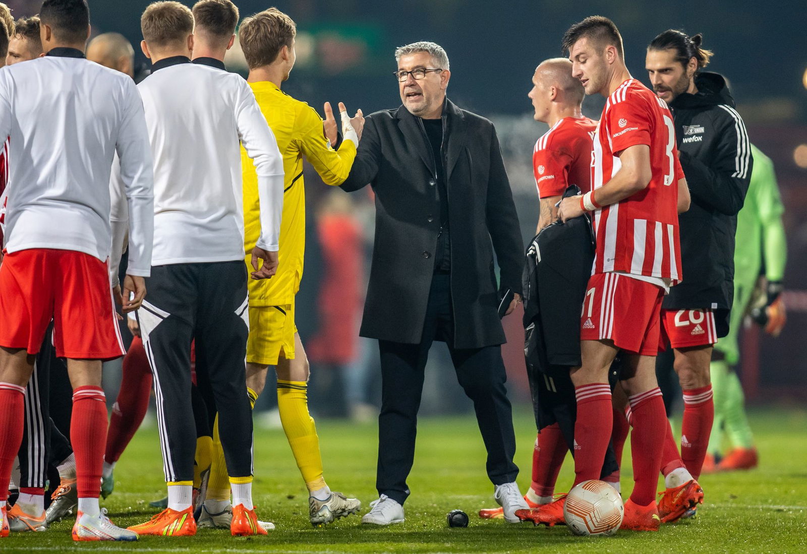 Rönnow (l) und Fischer feierten zusammen große Erfolge. (Archivbild)