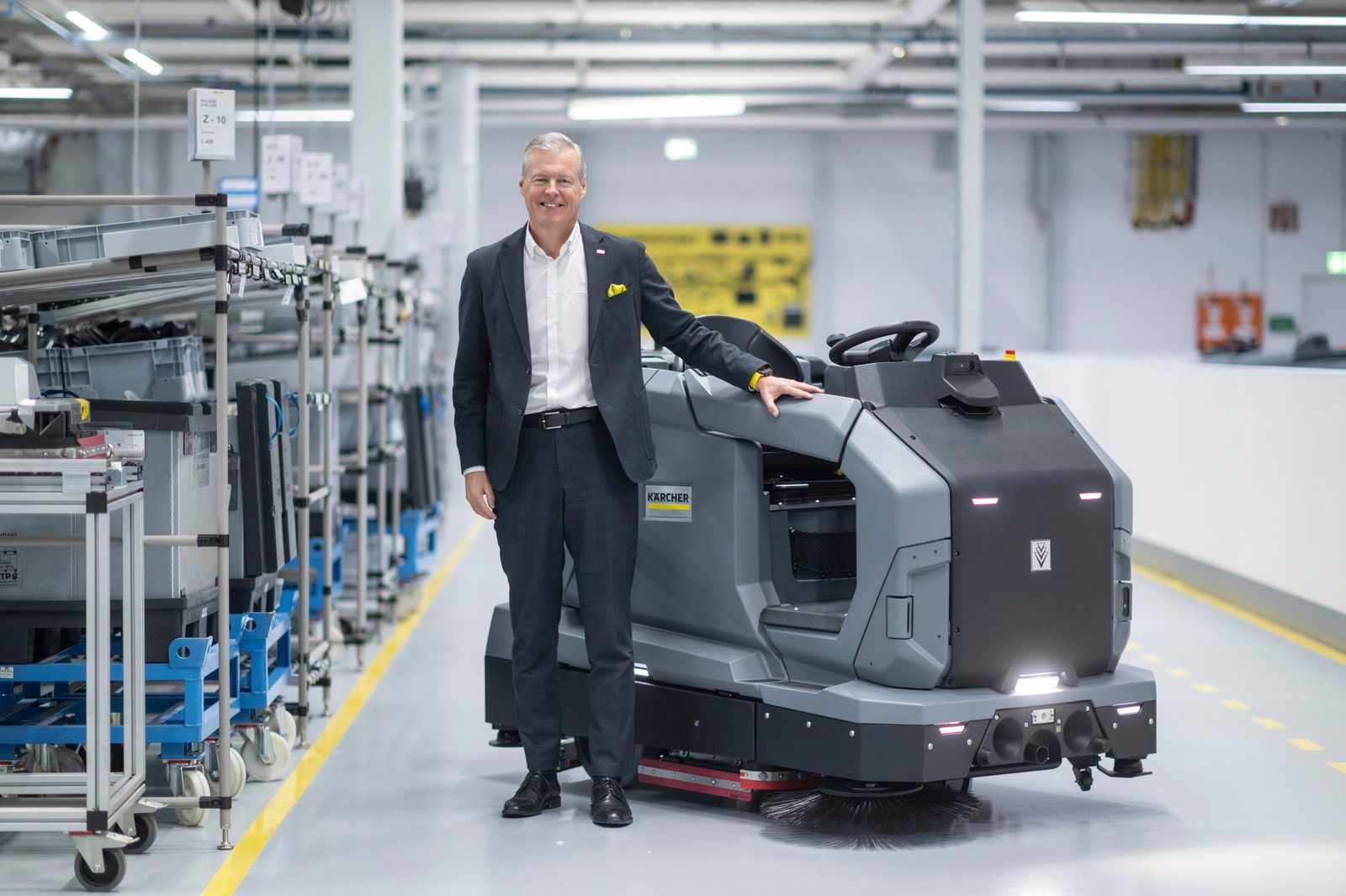 Kärcher-Chef Hartmut Jenner: «Wir haben uns wacker geschlagen.»