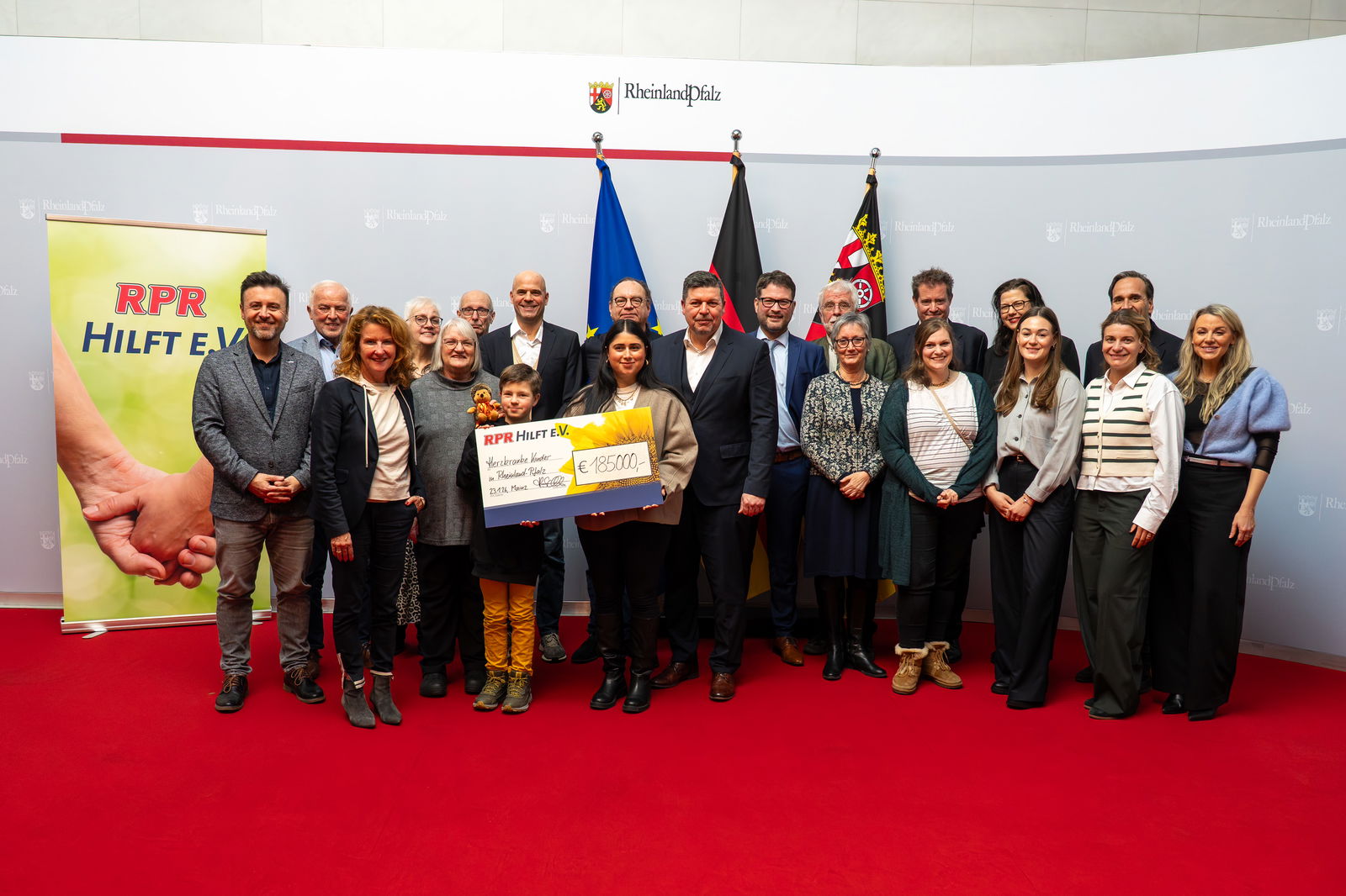 RPR Hilft Spendenübergabe Januar 2026