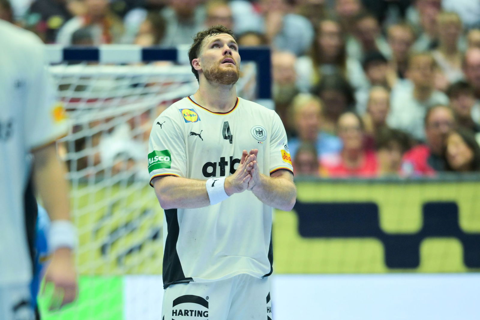 Kapitän Johannes Golla konnte nicht an seine Leistung aus dem Österreich-Spiel anknüpfen.