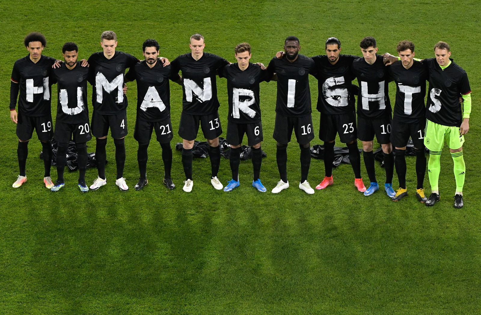 Auch vor der WM 2022 hatte es Boykott-Debatten und Proteste gegeben. (Archivbild)