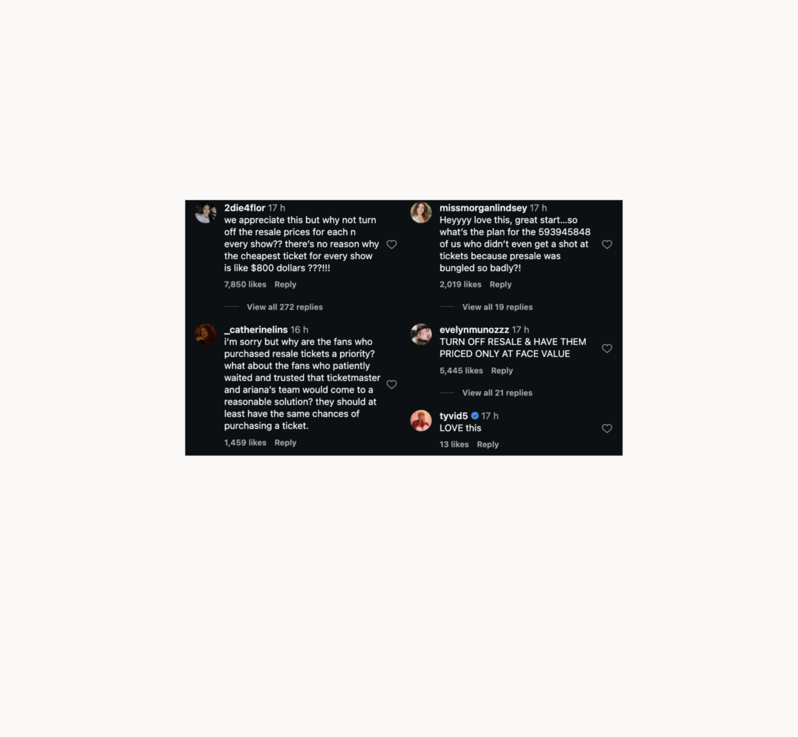 Ariana Grande - Ticketmaster