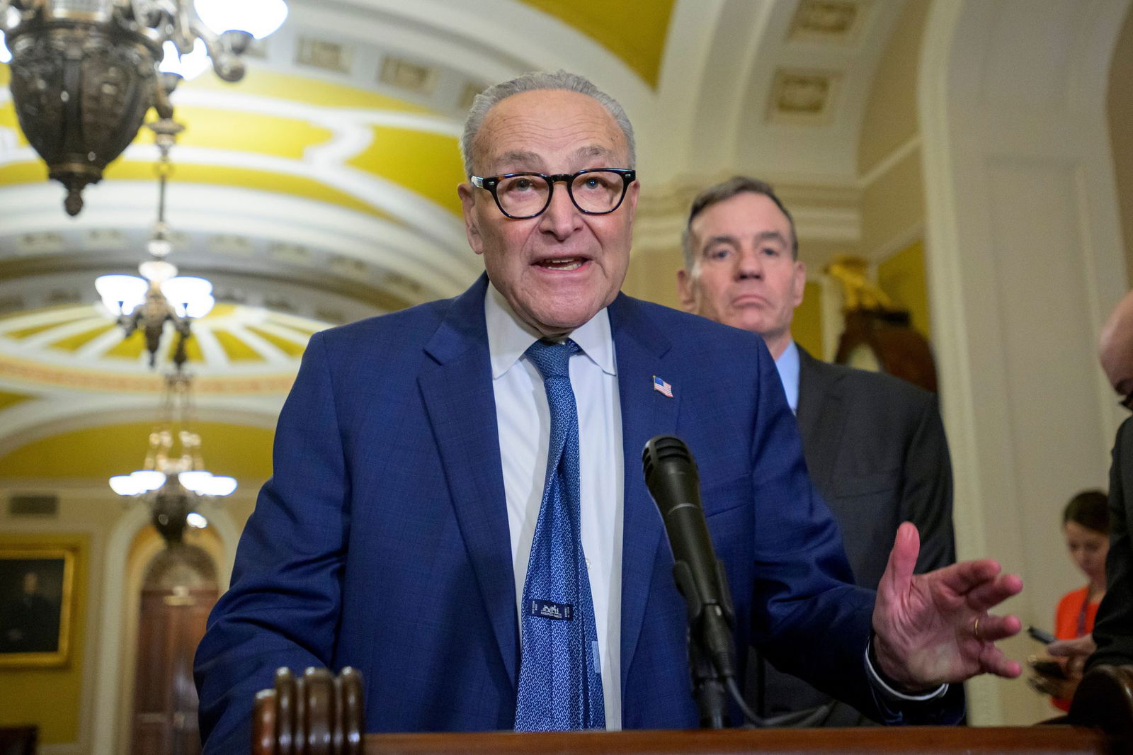 Schumer will Reformen für Bundesbeamte, die Trumps Migrationspolitik umsetzen. (Archivbild)