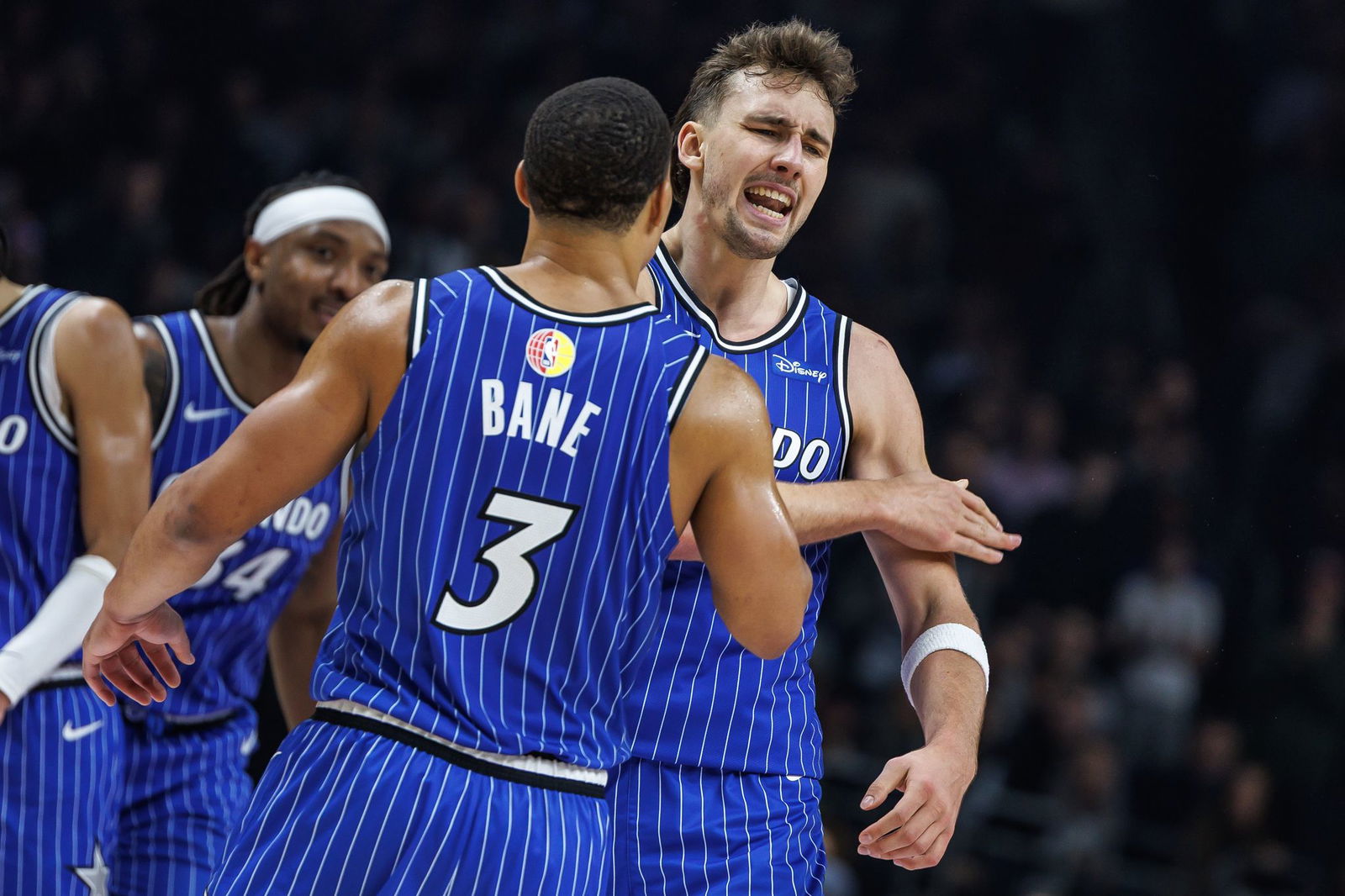 Franz Wagner (r) sorgte am Ende für die entscheidenden Punkte.