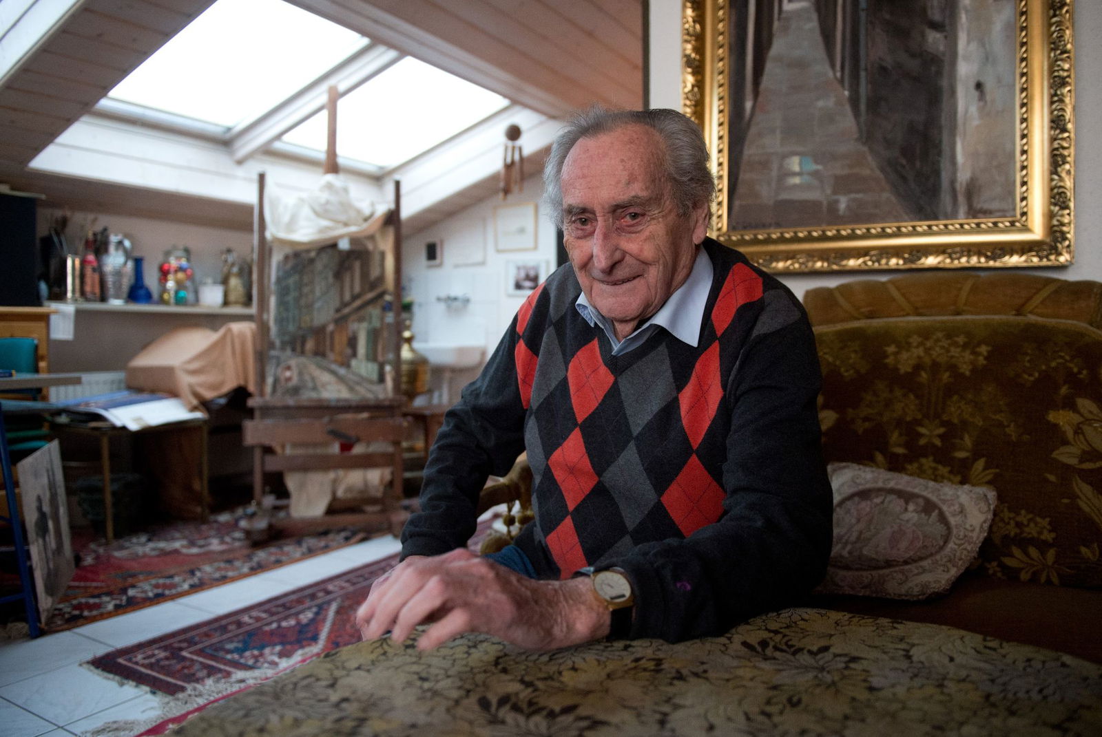  Walter Schultheiß war auch Maler. (Archivbild)