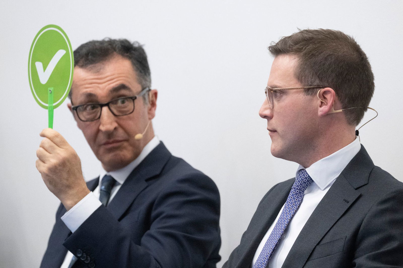 Nur Cem Özdemir (links) und Manuel Hagel haben eine realistische Chance auf den Einzug in die Villa Reitzenstein, wo der Ministerpräsident von Baden-Württemberg residiert. (Archivbild)