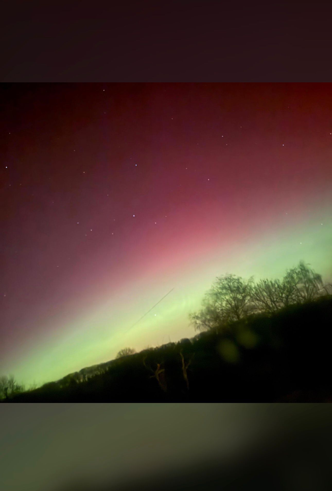 Polarlichter über RLP am 19. Januar 2026