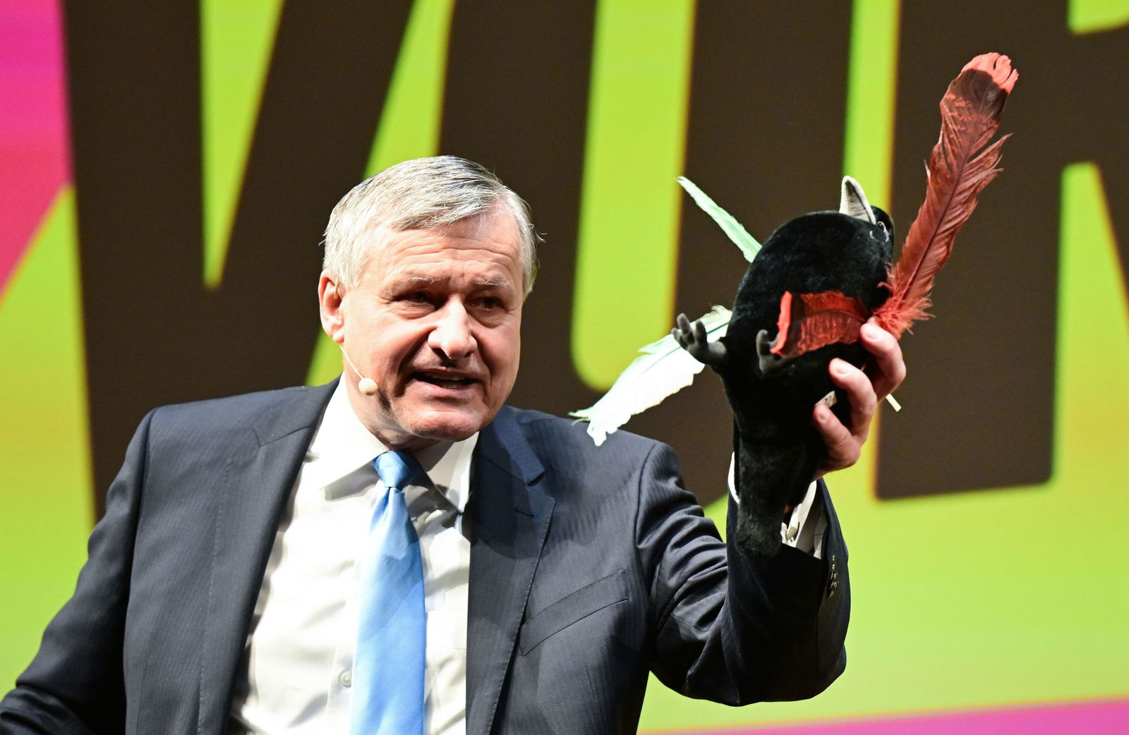 Hans-Ulrich Rülke, Landesvorsitzender der FDP Baden-Württemberg, wirft Cem Özdemir (Grüne) vor, sich mit «fremden Federn» zu schmücken.