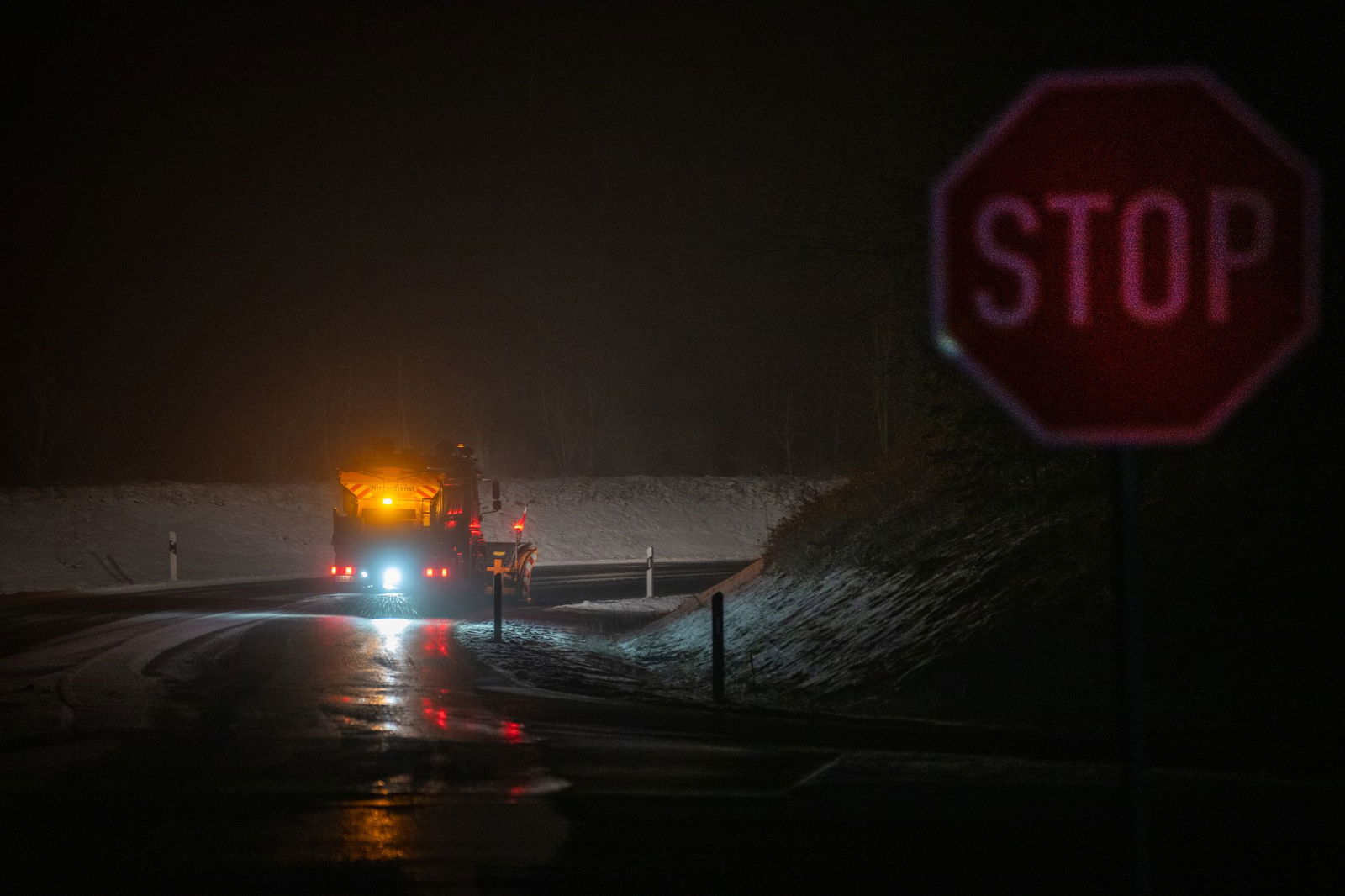 Der Winterdienst kann nicht überall gleichzeitig sein.