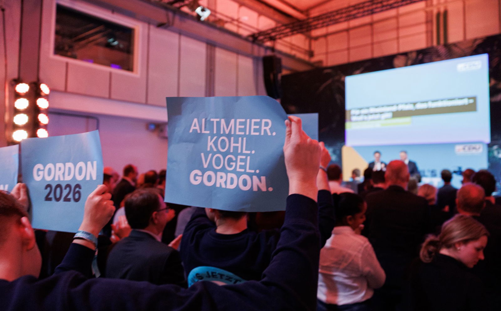 Programmausschuss der CDU verabschiedet Wahlprogramm.