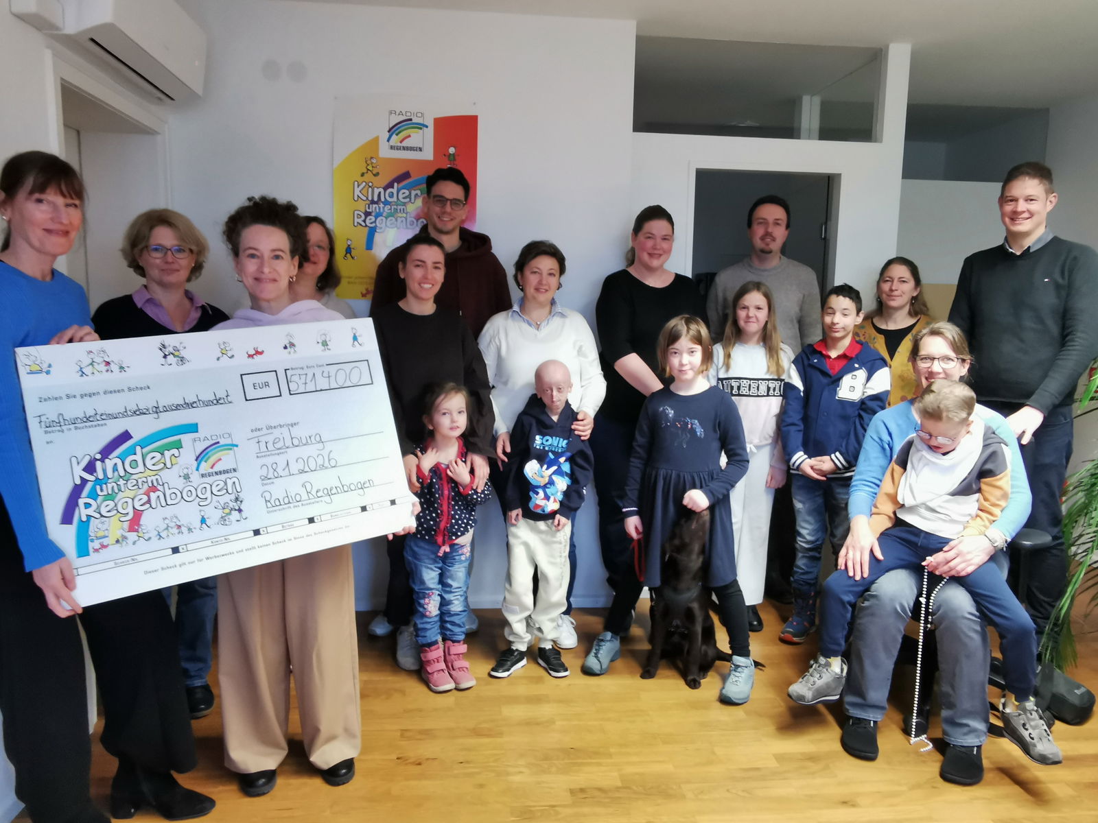 KuR Spendenübergabe Freiburg